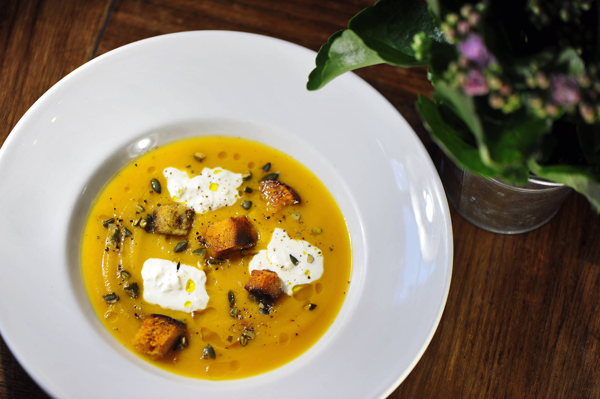 Rustic Italian food in restaurant Marylebone